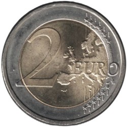 Monnaie euro - ALLEMAGNE - 2 euros commémorative - 125 ans de la naissance de Charlemagne - 2023 J