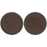 Monnaie monde - TUNISIE - KM235 - 5 centimes AH1336 - 1917 A
