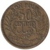Monnaie monde - TUNISIE - KM246 - 50 centimes AH1352 - 1933