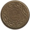 Monnaie monde - TUNISIE - KM273 - 5 francs AH1365 - 1946
