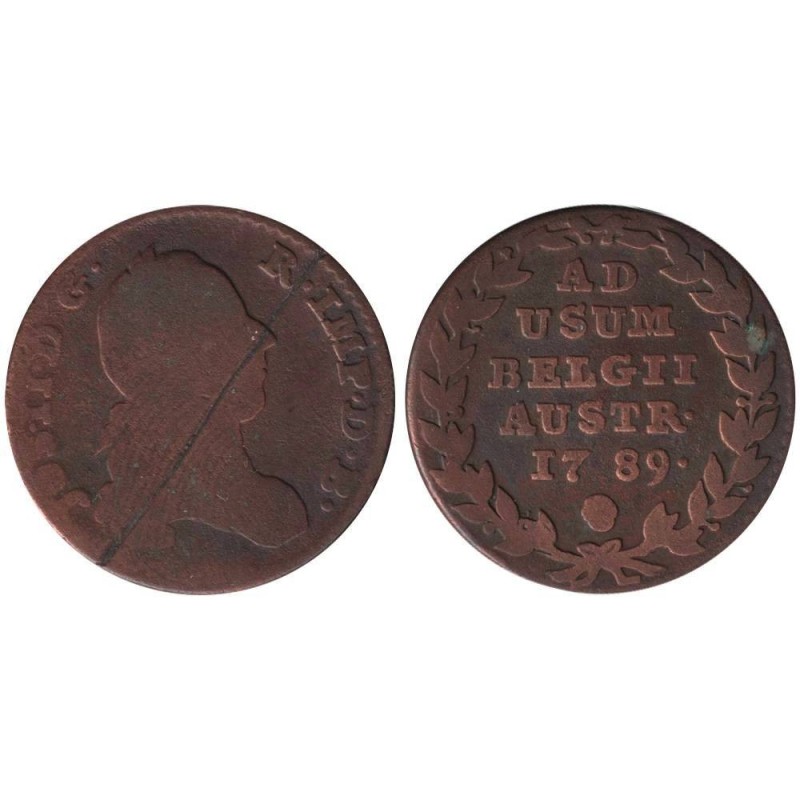 Monnaie monde - BELGIQUE - PAYS-BAS AUTRICHIENS - KM31 - 2 liards 1789