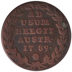 Monnaie monde - BELGIQUE - PAYS-BAS AUTRICHIENS - KM31 - 2 liards 1789