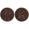 Monnaie monde - GRANDE-BRETAGNE - KM749.2 - 1 penny 1861