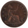 Monnaie monde - GRANDE-BRETAGNE - KM749.2 - 1 penny 1861
