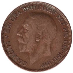 Monnaie monde - GRANDE-BRETAGNE - KM826 - 1 penny 1927