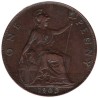 Monnaie monde - GRANDE-BRETAGNE - KM794.2 - 1 penny 1902