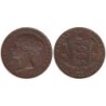 Monnaie monde - JERSEY - KM2 - 1/26 shilling 1858