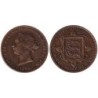 Monnaie monde - JERSEY - KM4 - 1/26 shilling 1866