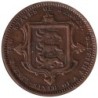Monnaie monde - JERSEY - KM4 - 1/26 shilling 1866