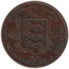 Monnaie monde - JERSEY - KM5 - 1/13 shilling 1870