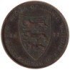 Monnaie monde - JERSEY - KM7 - 1/24 shilling 1877 H