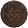 Monnaie monde - JERSEY - KM7 - 1/24 shilling 1888