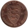 Monnaie monde - JERSEY - KM8 - 1/12 shilling 1877 H