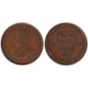Monnaie monde - JERSEY - KM11 - 1/24 shilling 1923