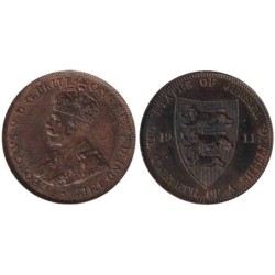 Monnaie monde - JERSEY - KM12 - 1/12 shilling 1911