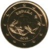 Monnaie euro - ESPAGNE - 2 euros commémorative plaquée or - Grotte d'Altamira - 2015