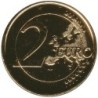Monnaie euro - ESPAGNE - 2 euros commémorative plaquée or - Grotte d'Altamira - 2015