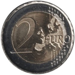 Monnaie euro - ESPAGNE - 2 euros commémorative - UNESCO - Saint Jacques Compostelle - 2018