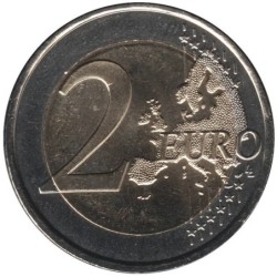 Monnaie euro - ESPAGNE - 2 euros commémorative - UNESCO - Parc national de Garajonay - 2022