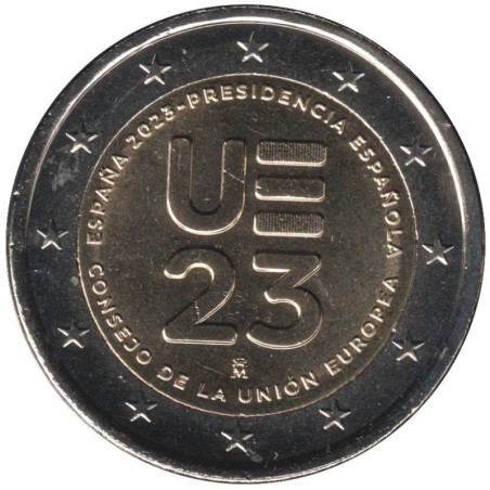 Monnaie euro - ESPAGNE - 2 euros commémorative - Présidence Espagnole du Conseil de l'UE - 2023