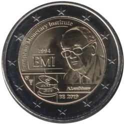 Monnaie euro - BELGIQUE - 2 euros commémorative - 25 ans de l'Institut Monétaire Européen - 2019
