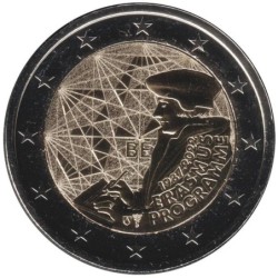 Monnaie euro - BELGIQUE - 2 euros commémorative - 35 ans du programme Erasmus - 2022