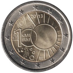 Monnaie euro - BELGIQUE - 2 euros commémorative - 100 ans de l'Institut Royal Météorologique - 2013