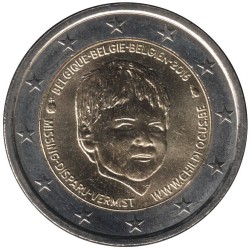 Monnaie euro - BELGIQUE - 2 euros commémorative - Journée des enfants disparus - 2016