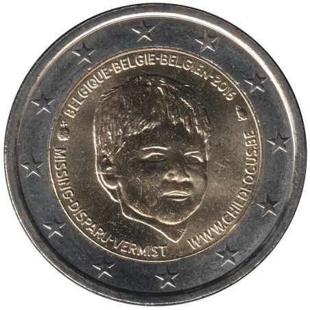 Monnaie euro - BELGIQUE - 2 euros commémorative - Journée des enfants disparus - 2016