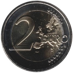 Monnaie euro - BELGIQUE - 2 euros commémorative - 50 ans Satellite ESRO 2B - IRIS - 2018