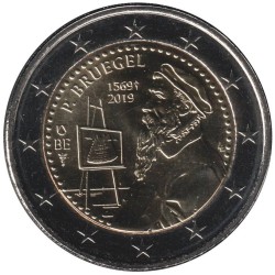 Monnaie euro - BELGIQUE - 2 euros commémorative - Pieter Bruegel - 2019