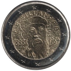 Monnaie euro - FINLANDE - 2 euros commémorative - Frans Eemil Sillanpää - 2013