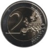Monnaie euro - FRANCE - 2 euros commémorative - JO de Paris 2024 - Drapeau olympique - 2021