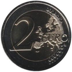 Monnaie euro - FRANCE - 2 euros commémorative - JO de Paris 2024 - Le Génie - 2022