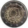 Monnaie euro - LETTONIE - 2 euros commémorative - 30 ans du Drapeau Européen - 2015