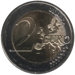 Monnaie euro - LETTONIE - 2 euros commémorative - 30 ans du Drapeau Européen - 2015