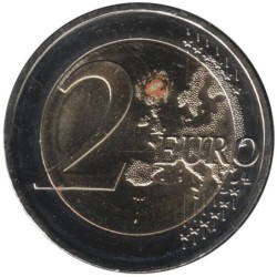 Monnaie euro - LETTONIE - 2 euros commémorative - 100 ans Reconnaissance de la République de Lettonie - 2021