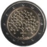 Monnaie euro - LETTONIE - 2 euros commémorative - Littérature Financière - 2022