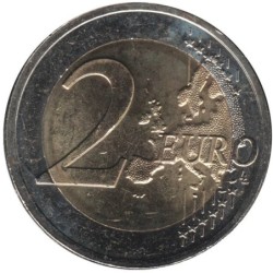 Monnaie euro - LETTONIE - 2 euros commémorative - Un tournesol pour l'Ukraine - 2023
