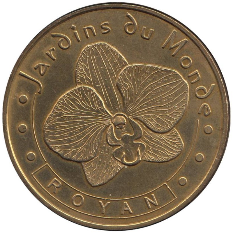 17-0054 - Royan - Jardins du Monde - L'orchidée - 2003