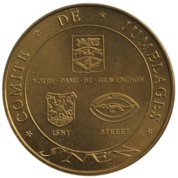 NOTRE DAME DE GRAVENCHON - 1,5 euro des villes - 1997 - Etat : SUP