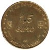 PECHBONNIEU - 1,5 euro des villes - 1996 - Etat : SUP
