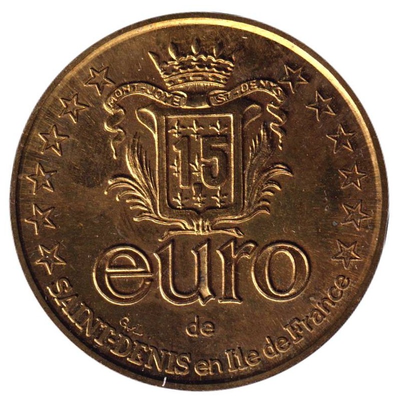 SAINT DENIS - 1,5 euro des villes - 1996 - Etat : SUP SAINT DENIS - 1,5 euro des villes - 1996 - Etat : SUP