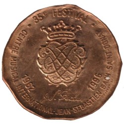 SAINT DONAT - 1,5 euro des villes - 1996 - Etat : SPL