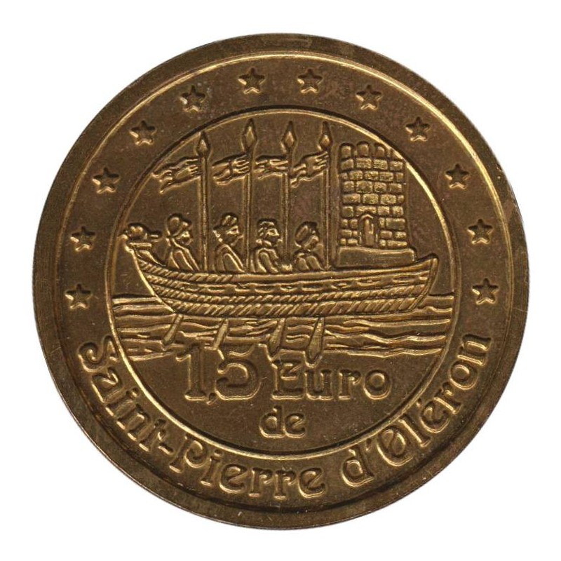 SAINT PIERRE D'OLERON - 1,5 euro des villes - 1997 - Etat : SPL