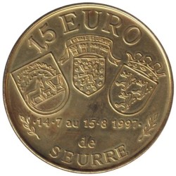SEURRE - 1,5 euro des villes - 1997 - Etat : SPL