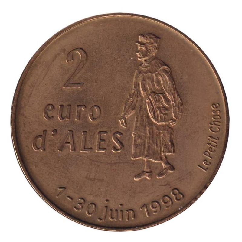 ALES - 2 euro des villes - 1998 - Etat : SUP ALES - 2 euro des villes - 1998 - Etat : SUP