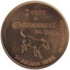 CHATEAUNEUF DU PAPE - 2 euro des villes - 1998 - Etat : SPL