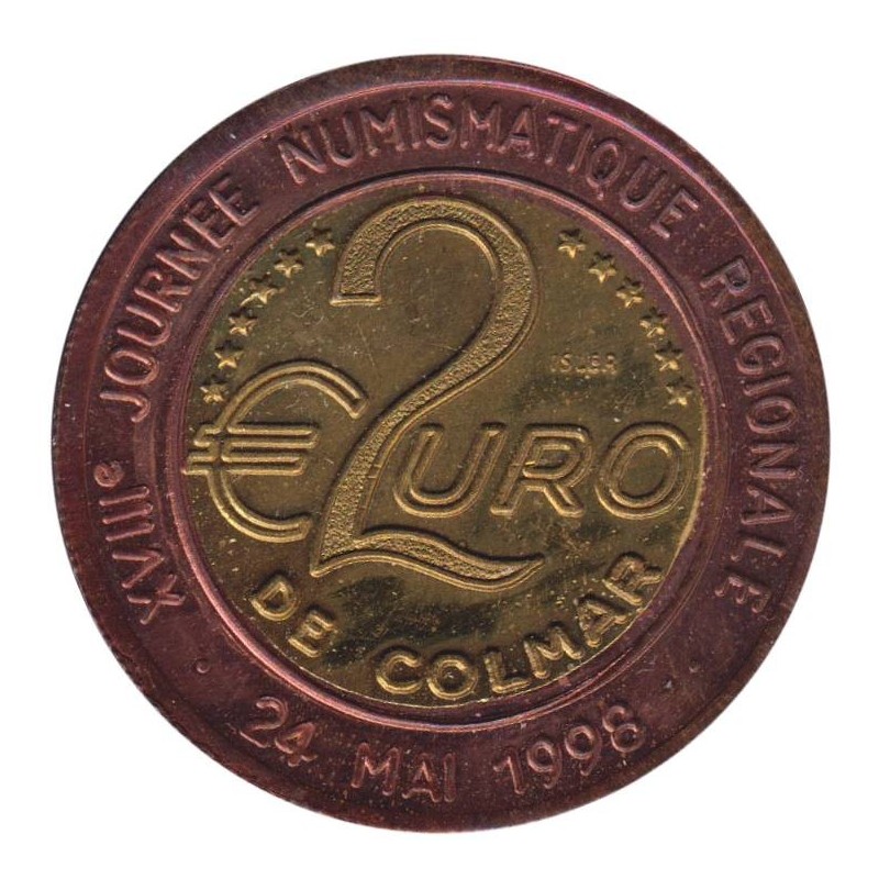 COLMAR - 2 euro des villes - 1998 - Etat : SUP COLMAR - 2 euro des villes - 1998 - Etat : SUP