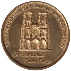 LAONS - 2 euro des villes - 1998 - Etat : SPL